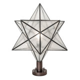 Moravian Star 1 - Light Pier Mount Light