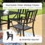 Ensemble bistro long pour 2 personnes Leonard