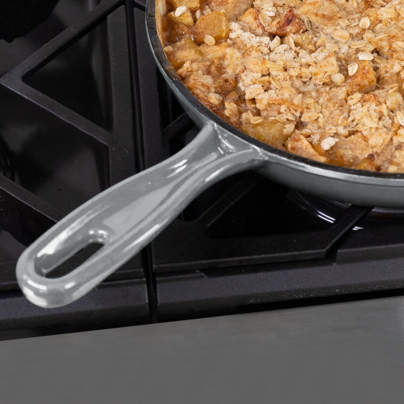 11 - Piece Non-Stick Cast Iron Cookware Set