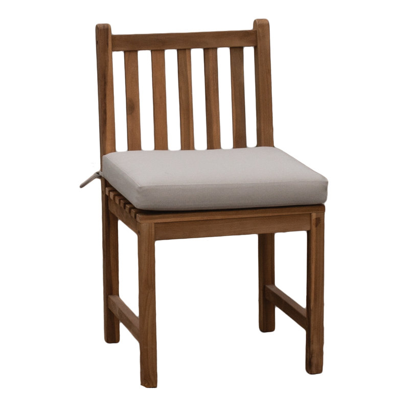 Coussin de chaise d'extérieur Tommy Bahama, Sunbrella résistant à la décoloration et à l'eau pour chaises de patio et ensembles de solarium, l 20 po x P 19 po, épaisseur de 2,5 po, réversible, sable de bambou