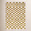 Canales Yellow White Geometric Rug