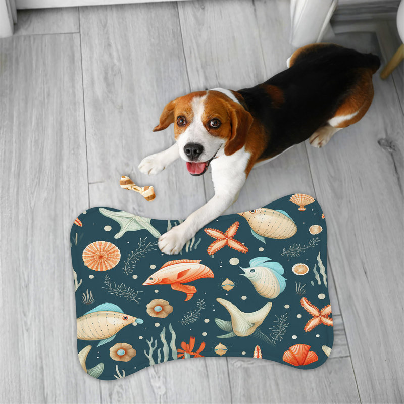 Classic Oceans - Tapis d'alimentation en os 1 pièce