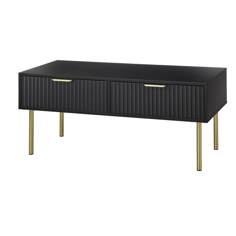 Table basse Myah, Noir