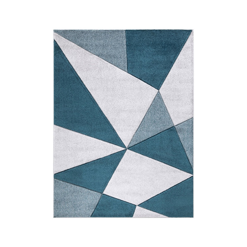 Geometric Area Rug, Rectangle 120 x 170cm