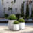 Brennus 3-Piece Cement Pot Planter Set-1014766217