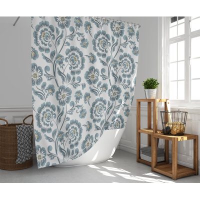 Swoyersville Floral Shower Curtain