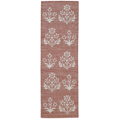 Heidi Botanical Flatweave Jute Rug