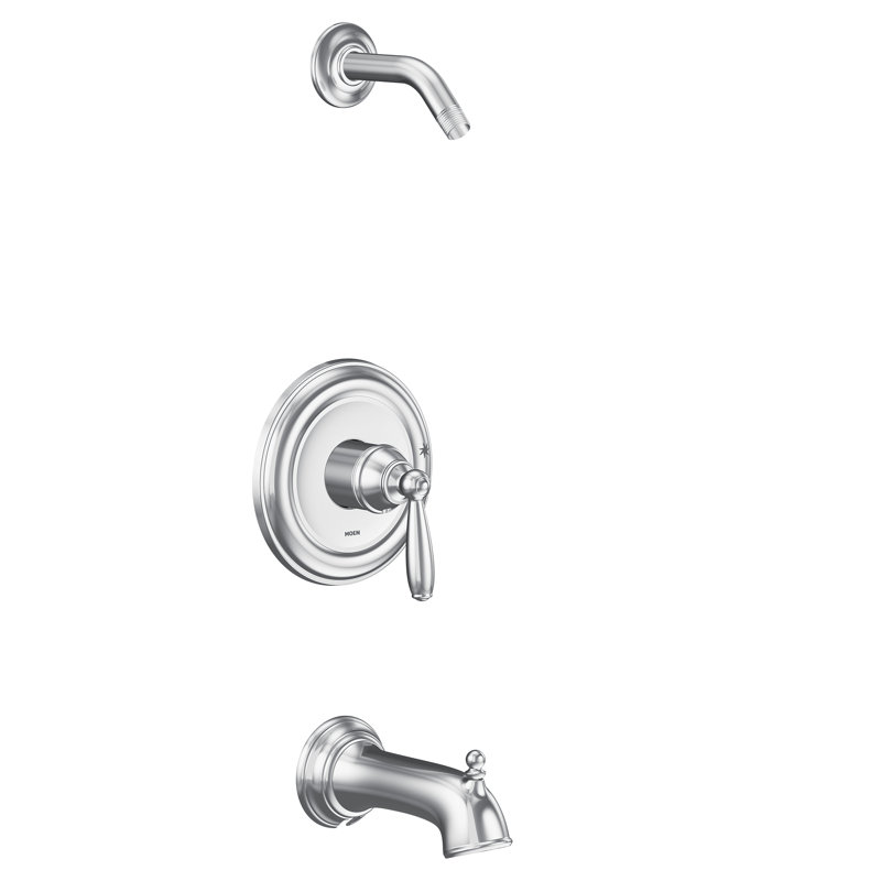 Brantford Tub and Shower Faucet, Chrome