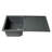 33.88'' L Single Bowl Granite Kitchen Sink