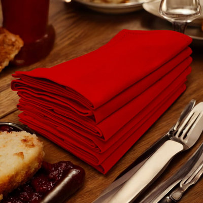 Shalene 100% Cotton Solid Colour Square Napkin