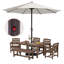 Parasol de marché avec manivelle Beka-1934651953-1888641358