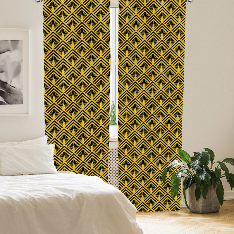 Panneaux de rideaux semi-transparents avec passe-tringle, 28 po x 95 po