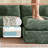 Balendin Feather Down Boneless L-Shaped Sectional Sofa, Apartment Couch with Ottoman,Modular-1506986618