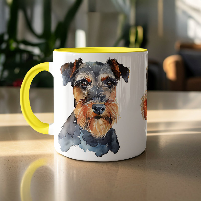 Mug, Yellow, 2