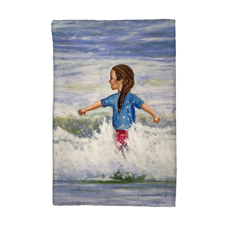 Torchon Girl in Surf