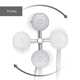 Kohler Awaken 2-In-1 Multifunction 1.75 GPM Shower Combo Kit, Showerhead and Handshower, Three Spray Settings