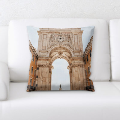 Coussin statue