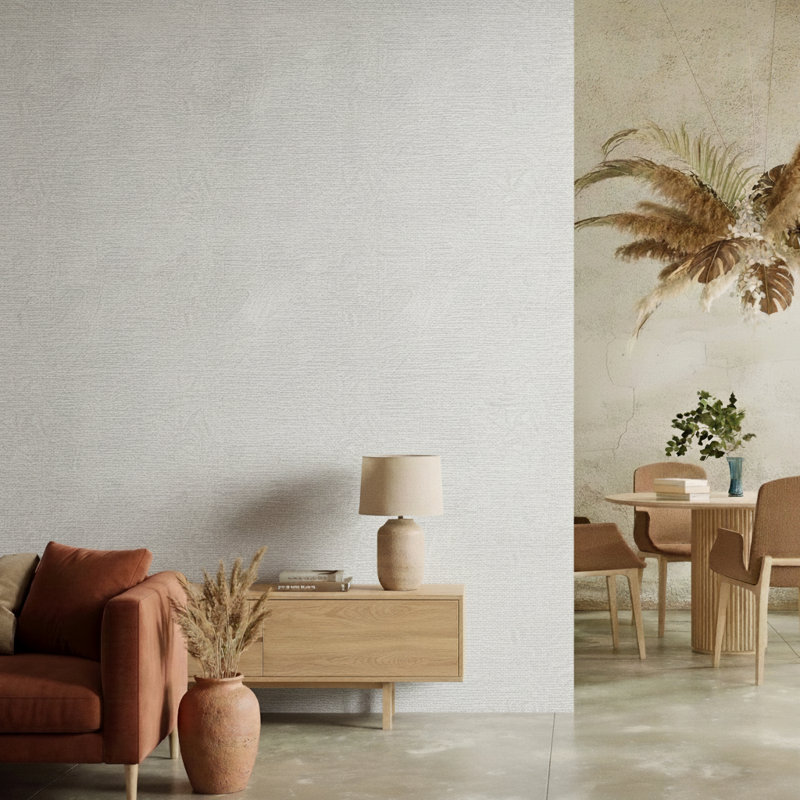 Sculpted Bark Crosshatch Anthracite Wallpaper