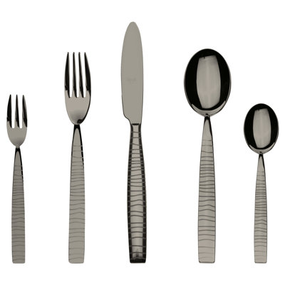 Tigre 30 - Piece Stainless Steel Flatware Set - Service for 6
