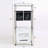 Laundry Hamper 3 Tier Laundry Sorter With 4 Removable Bags For Organizing Clothes, Laundry, Lights, Darks ,Three Hooks