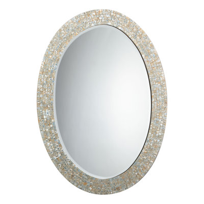 Elsie Coquillage Flat Wall Mirror