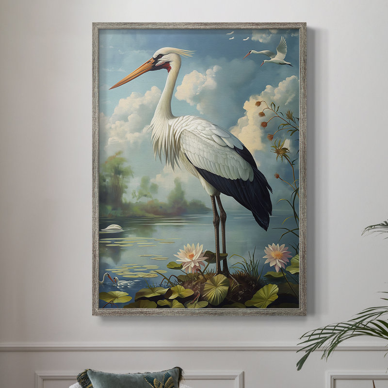 ANIMALS Series CXII, reproduction encadrée - bois massif, H 11 po x l 9 po