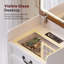 Meuble-lavabo compact 3 en 1 avec miroir à DEL 3 couleurs et station de charge-1384973292