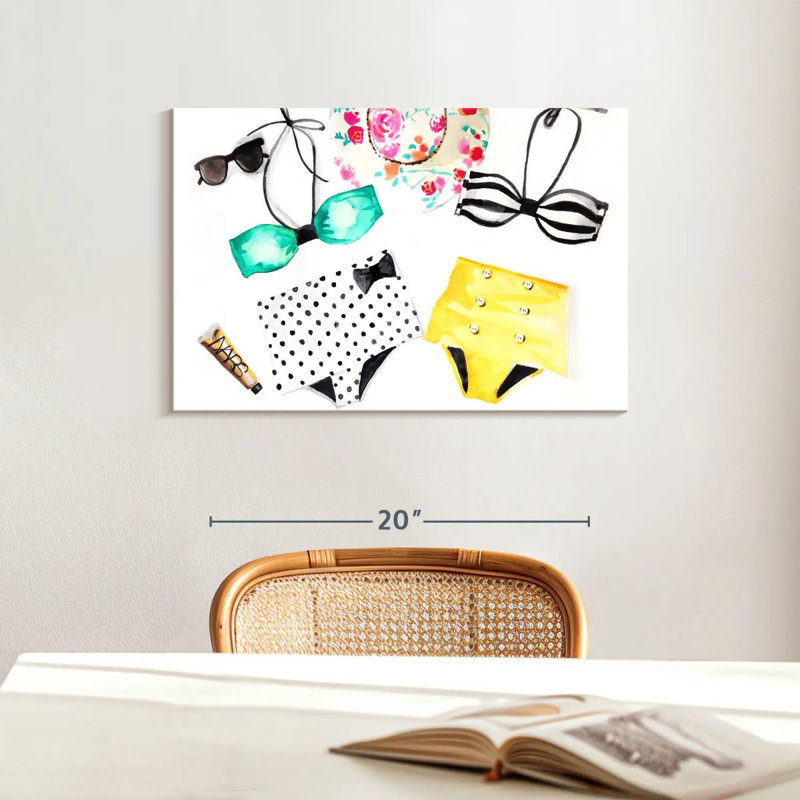 Shuttleworth Bathing Suits, 16" H x 24" W