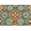 Tapis bleu Olander