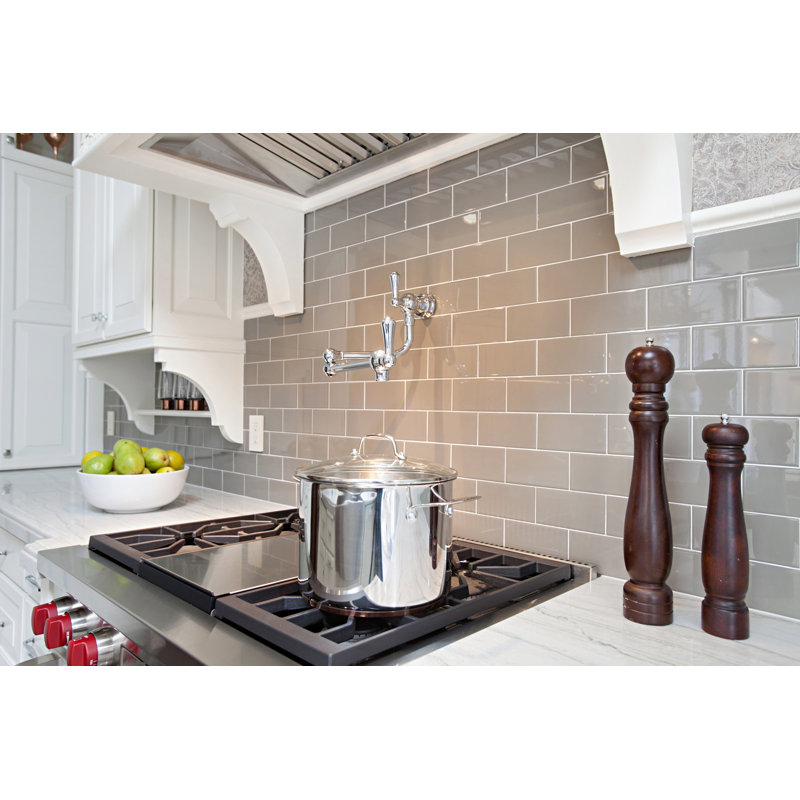 Edwardian™ Country Two Handle Wall Mounted Swing Arm Pot Filler Faucet with Lever Handles, English Bronze