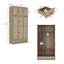 Armoire-penderie haute 94,5 po avec tringle Coleridge