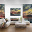 " Landscapes Fishing Man Over Sunset Sky "-29502922-34277012