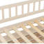 Lit superposé double au-dessus de double avec tablettes intégrées, lumières à changement de couleur et panneau perforé, beige-258880170-258880168