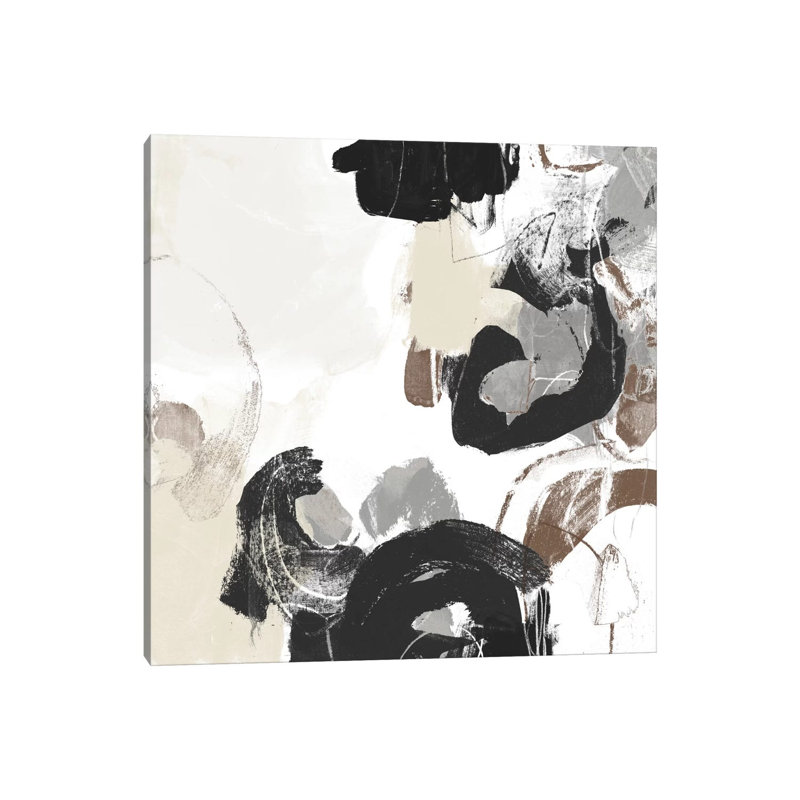 Missive IV by June Erica Vess - Wrapped Canvas Painting, 30.48 cm H x 30.48 cm W