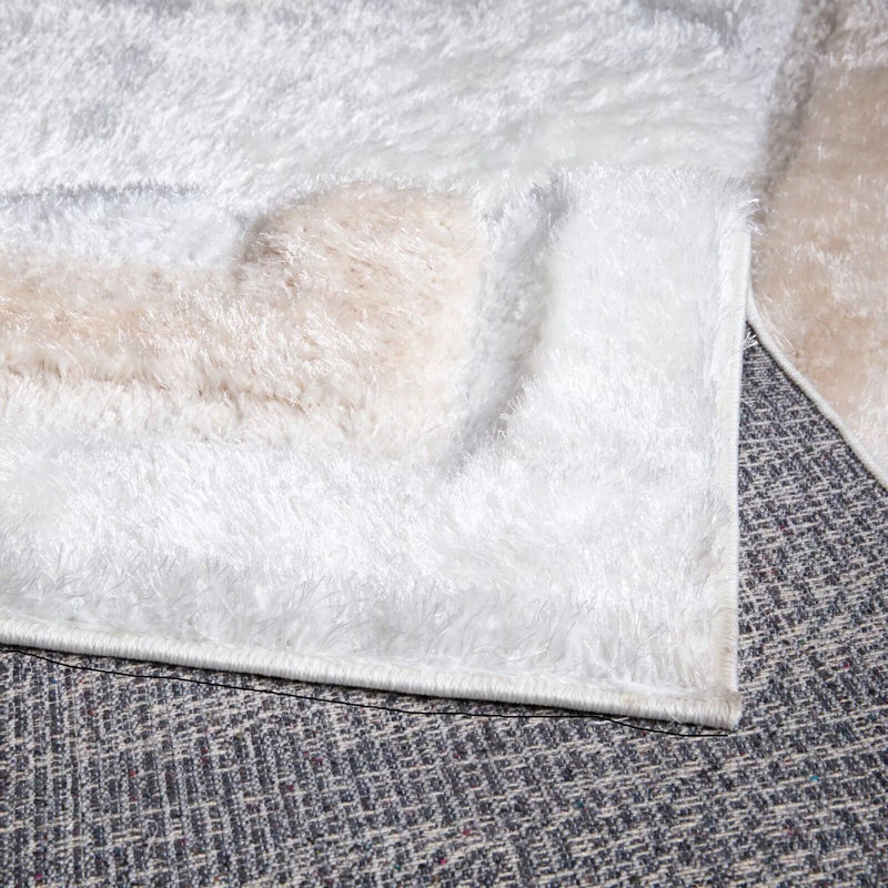 Selika Machine Tufted Shag Area Rug, Rectangle 80 x 150cm
