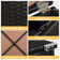 High-Density Polyethylene (HDPE) Wicker Outdoor Ottoman