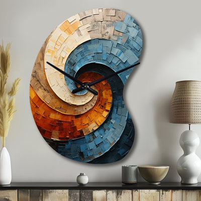 Horloge murale 3D
