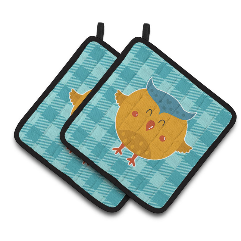 Cuisinier poignée à hibou trésors caroline
