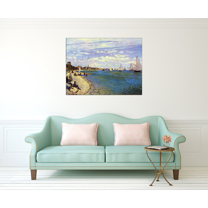 Claude Monet - Wrapped Canvas Painting, 60cm H x 80cm W x 1.8cm D