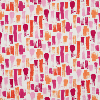 Fairy Flamingo Strokes Fabric by the Yard