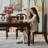 Elegant and durable solid wood table set-111095435
