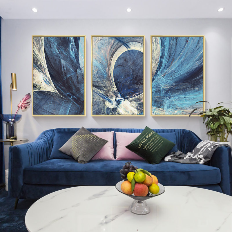 3 - Pieces, 16.3" H x 36.3" W x 1.65" D