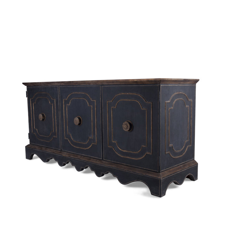 Carmichael 74'' Solid Wood Sideboard