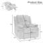 Ameiah 91.9cm Wide Faux Leather Recliner-493069022