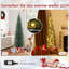 Lighted Artificial Pine Christmas Tree-929011150
