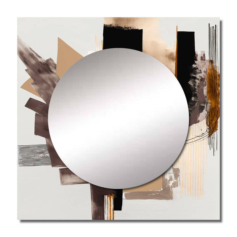 Miroir mural de salon Fairstead, 36 po x 36 po