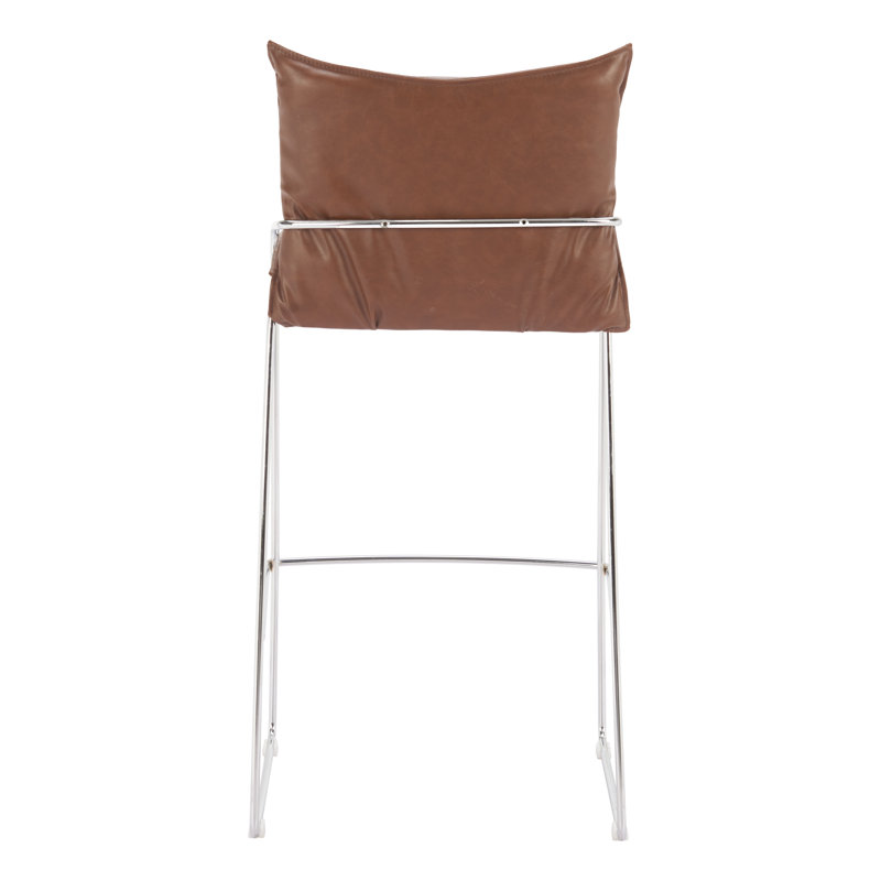Tabourets de comptoir Modern, Brun