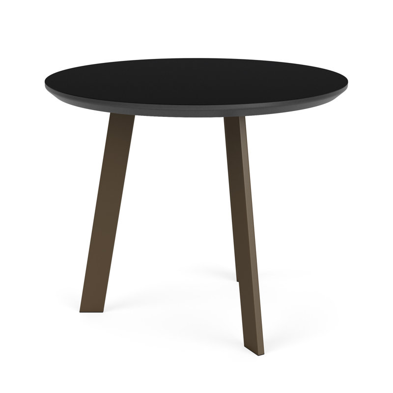 Table de bout Waterfall, Nuit noire, Bronze