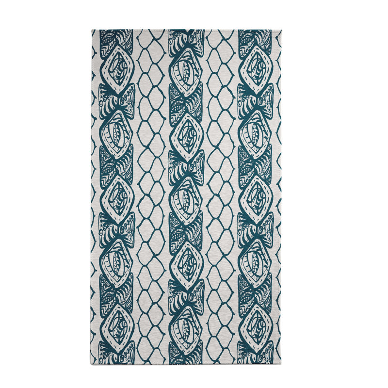 Safari Chenille Geometric Indoor Rug, Rectangle 3' x 5'