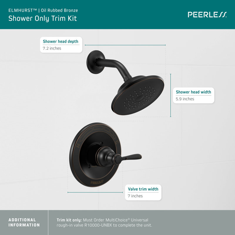 Elmhurst Shower Faucet, Oil Rubbed Bronze
